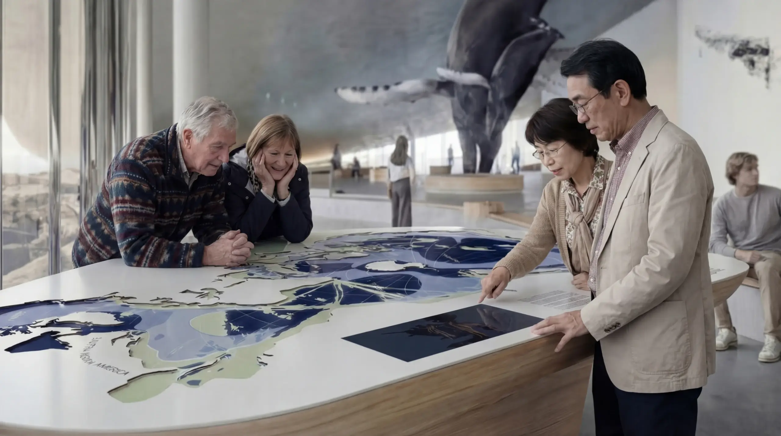 Whale experience atmosphere