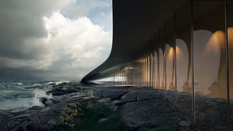 The Whale, Andenes, Northern Norway, arkitektur 2